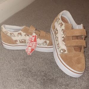 Vans Kids Brown Bear Sneakers